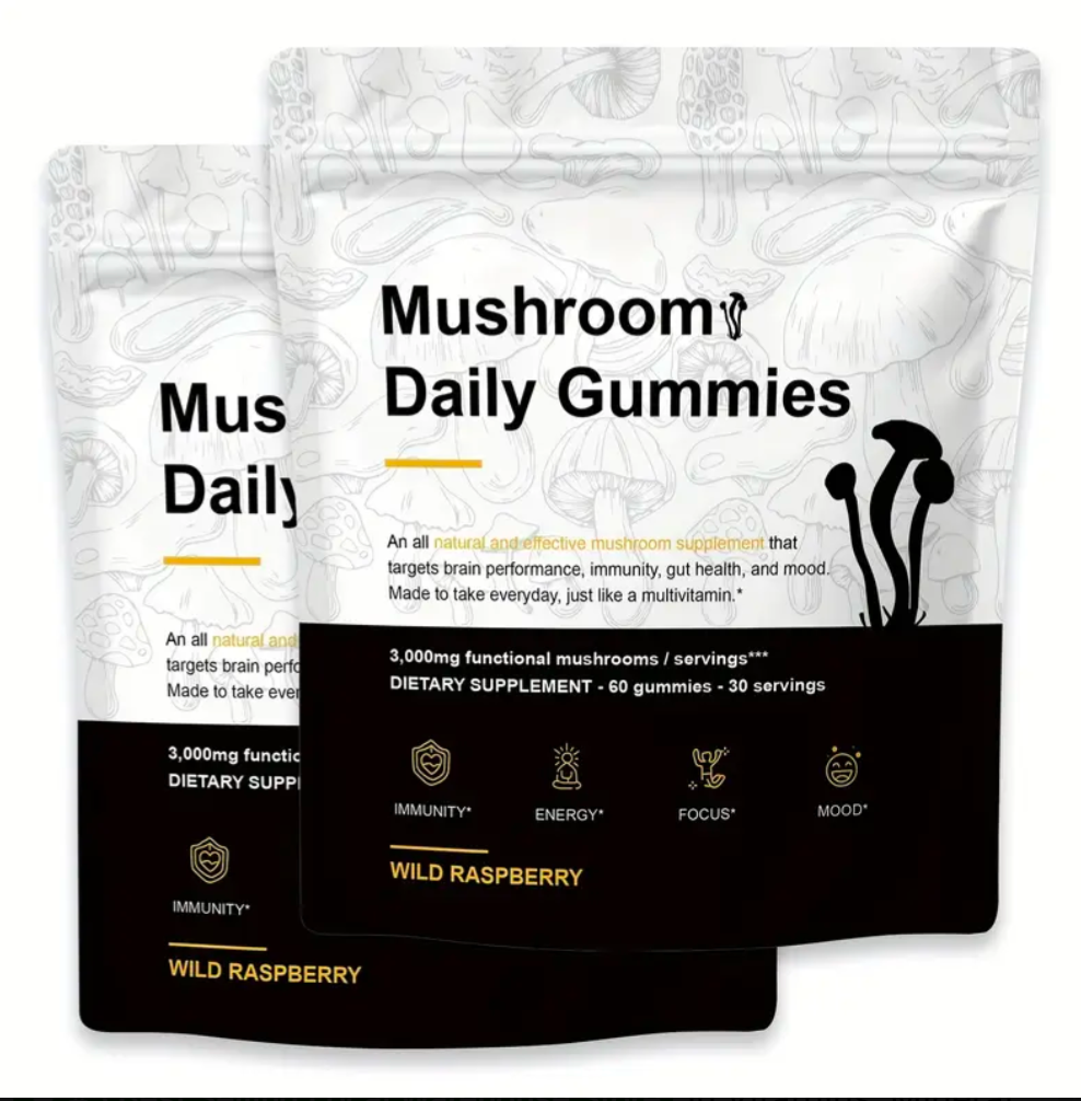 Mushroom Daily Gummys- 2x pack